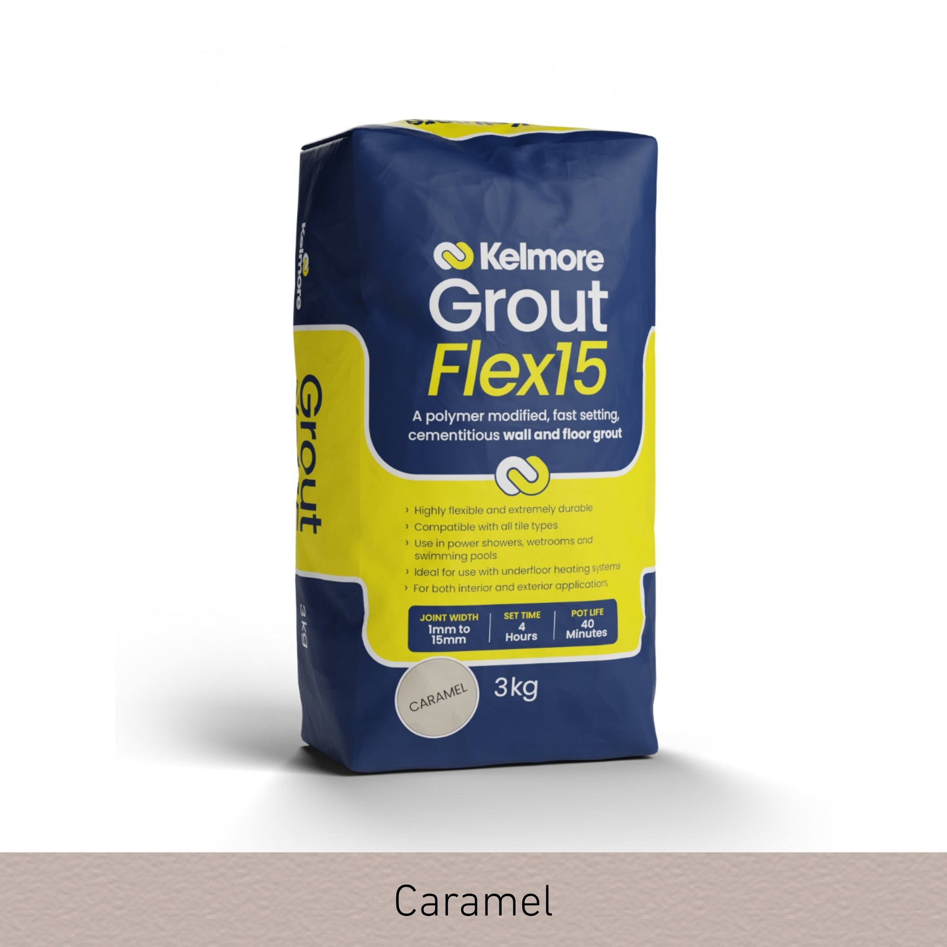 Kelmore Caramel Flex-15 Grout