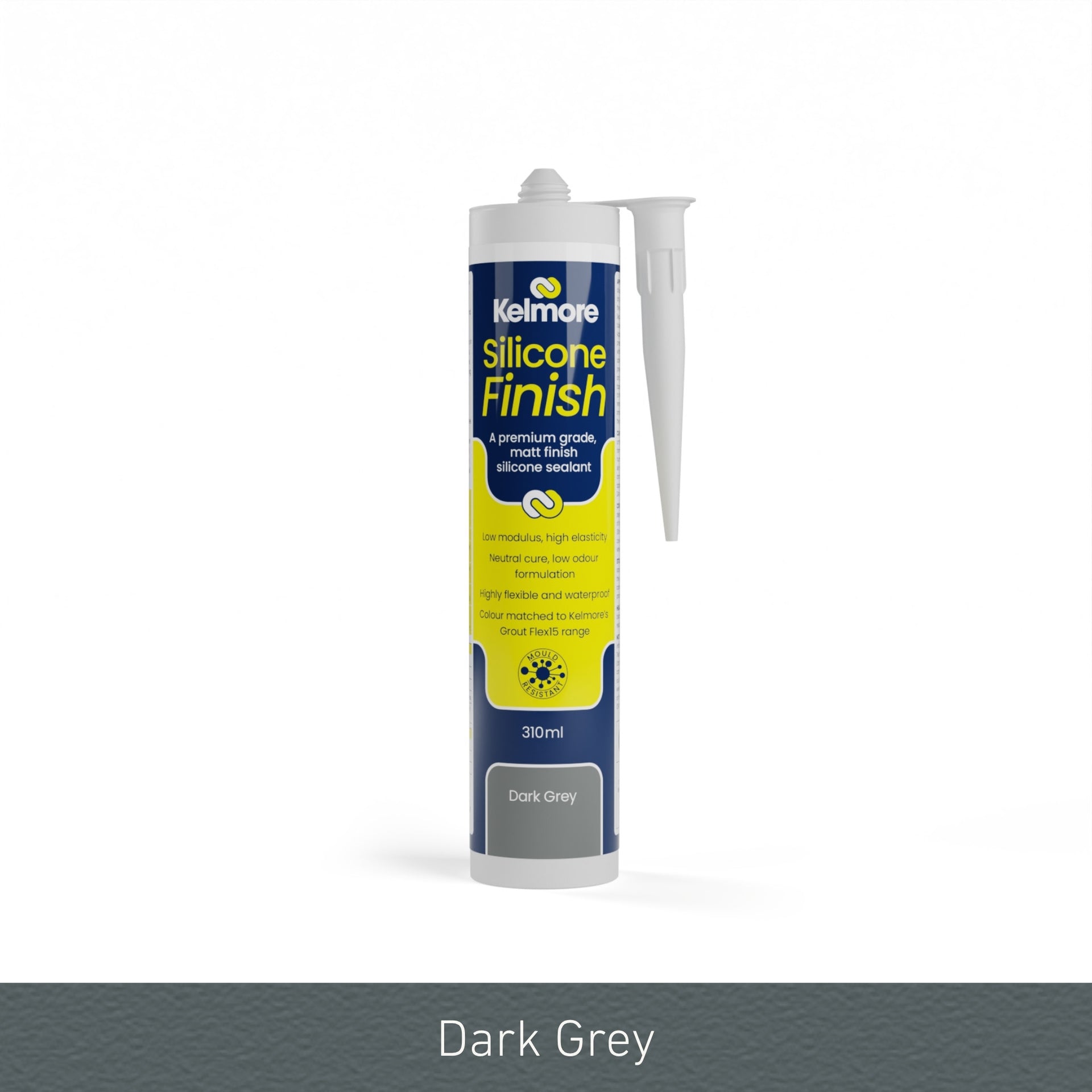 Kelmore Dark Grey Silicone Sealant