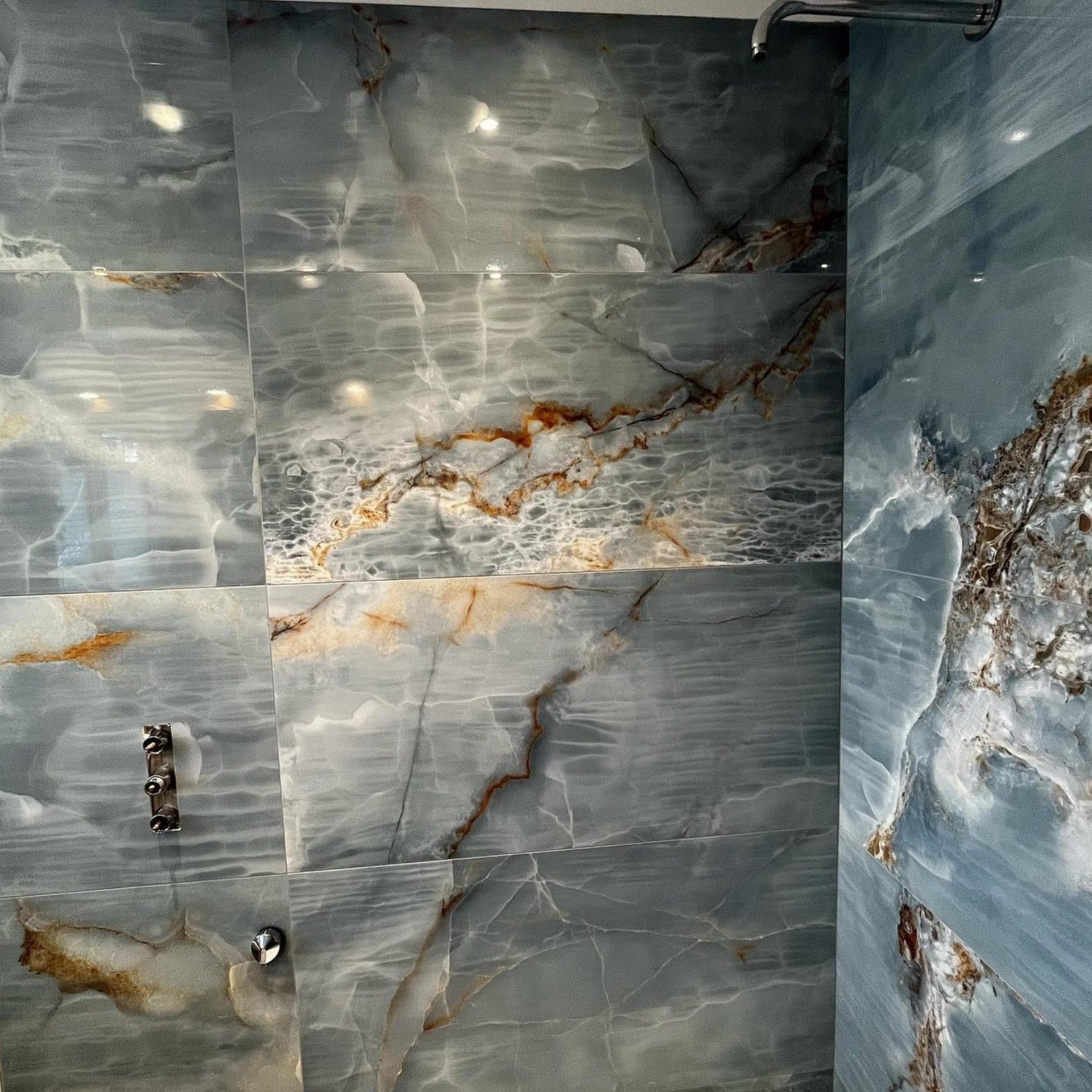 Firenze Blue Gold Polished Tile 1200 x 600mm