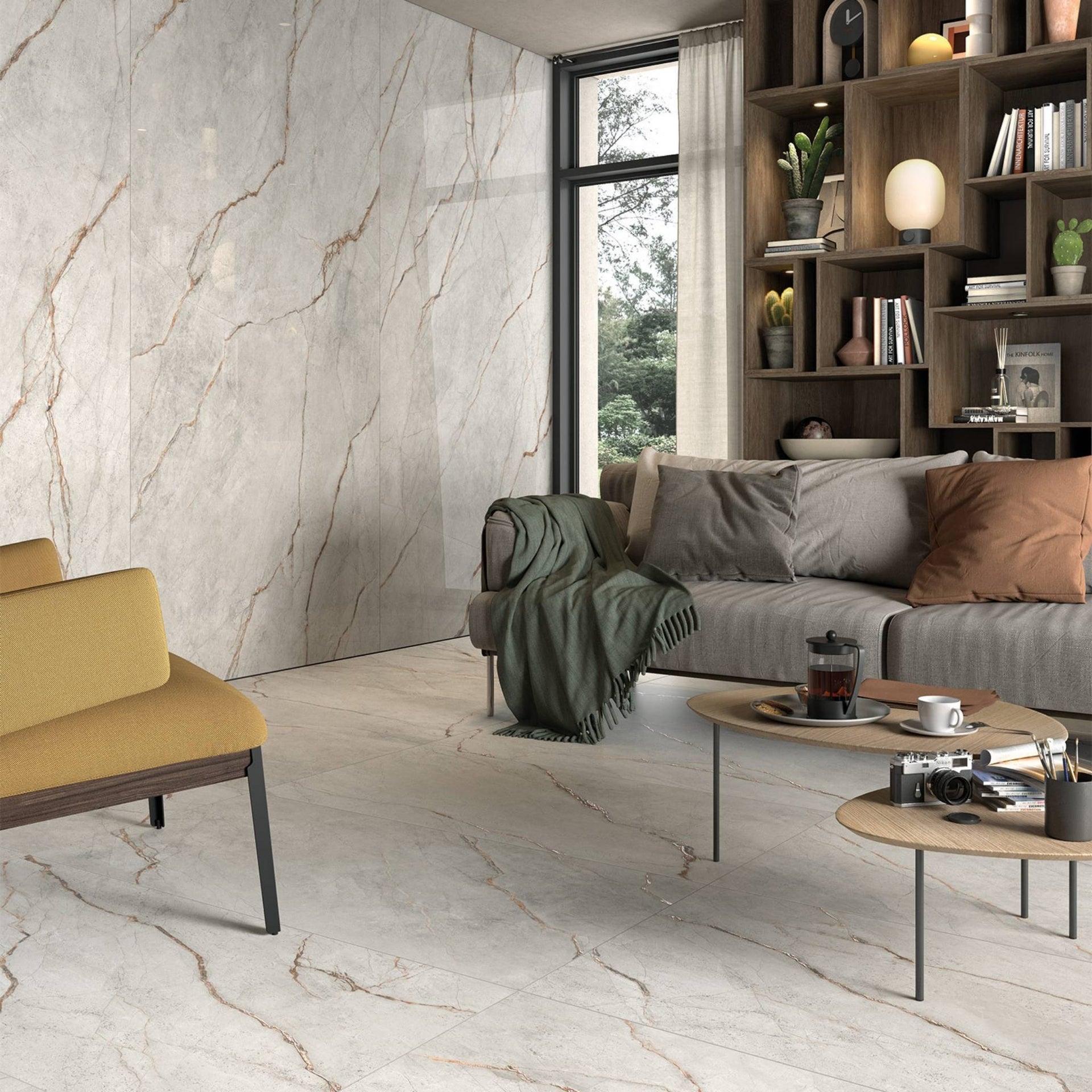 Firenze Grey Vein Natural Tile