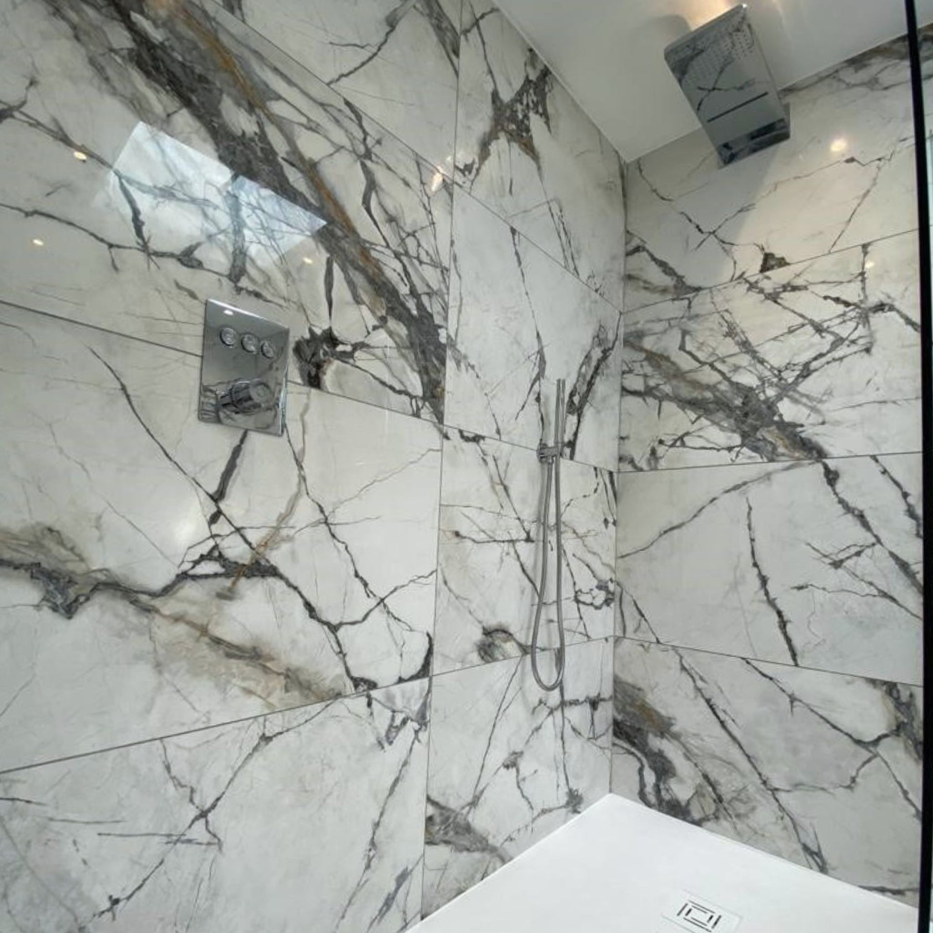 Firenze Invisible White Polished 1200 x 600mm Tile