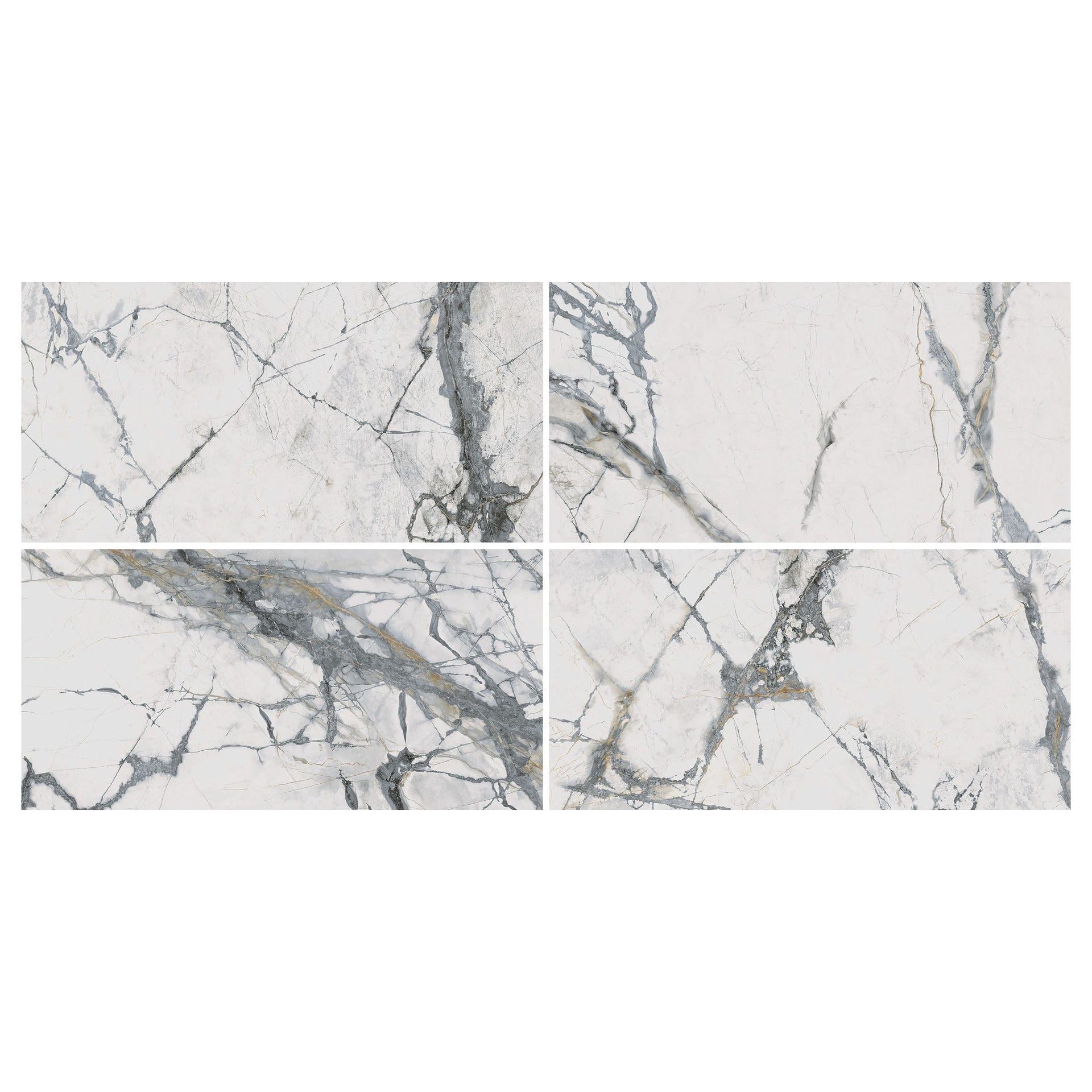 Firenze Invisible White Polished 1200 x 1200mm Tile