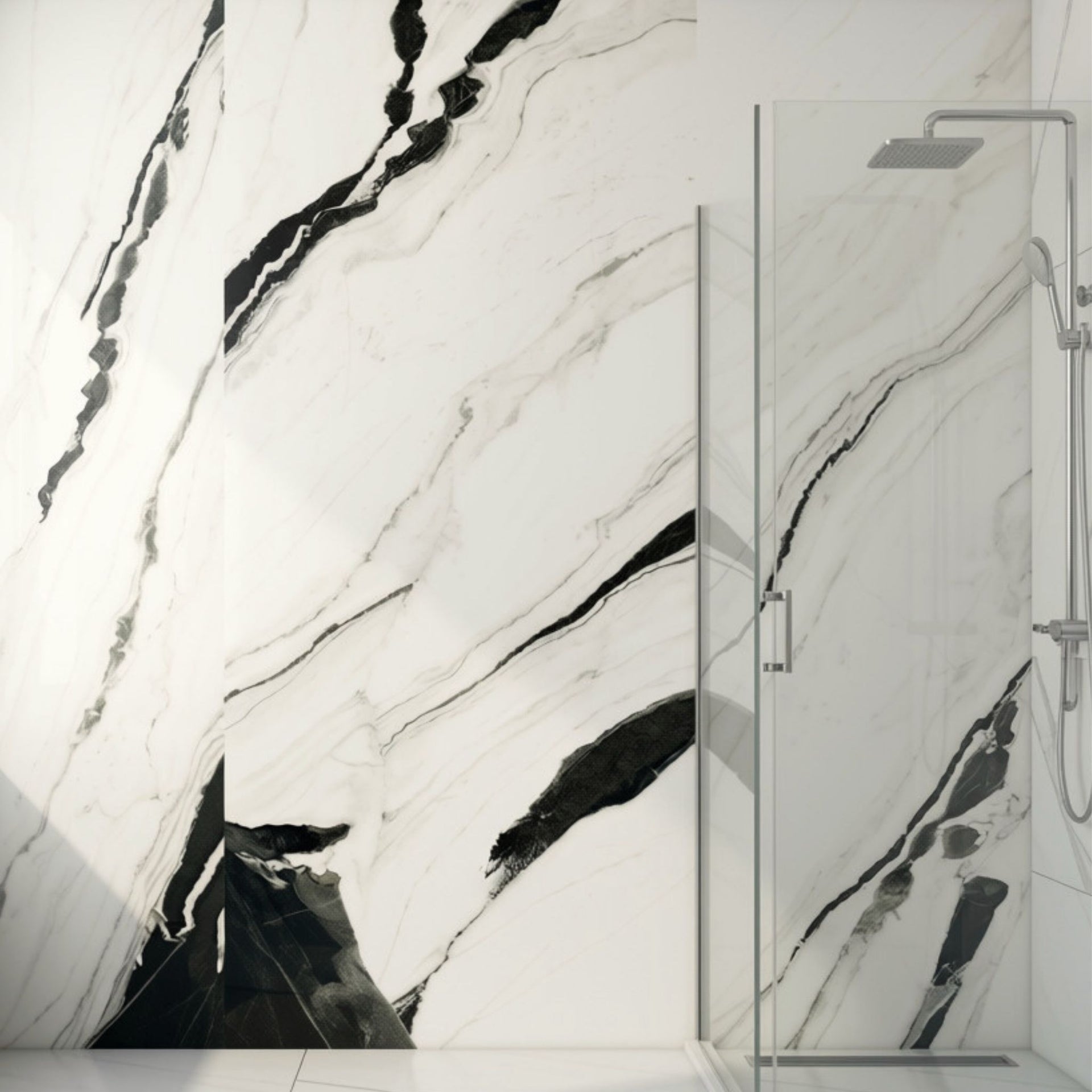 Firenze Panda White Polished 1200 x 600mm Tile