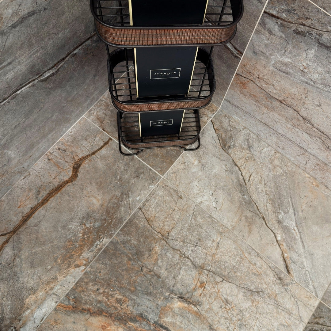 Firenze San Pedro Brown Polished Tile 1200 x 600mm