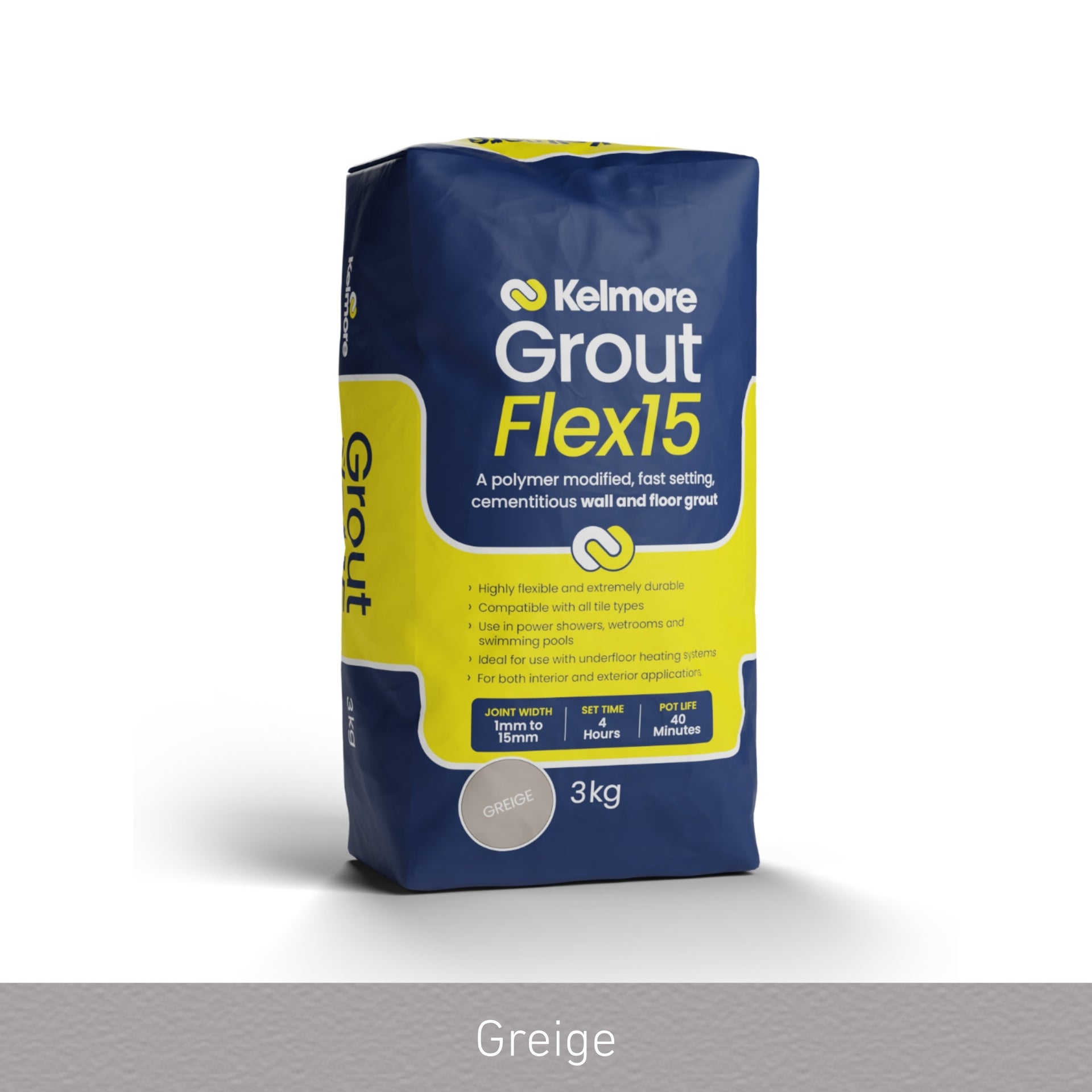 Kelmore Greige Flex-15 Grout