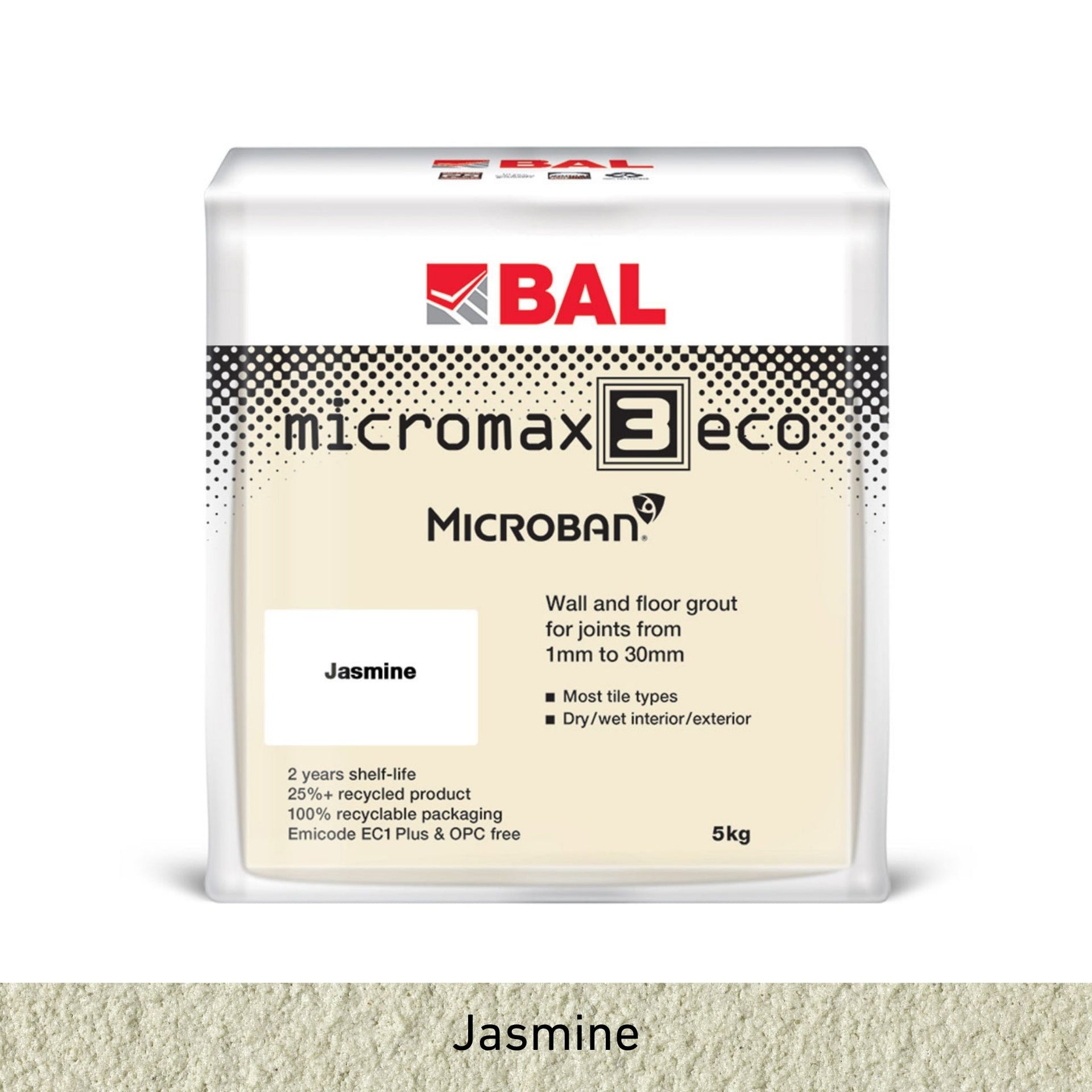 BAL Micromax3 Eco Jasmine Grout 5kg