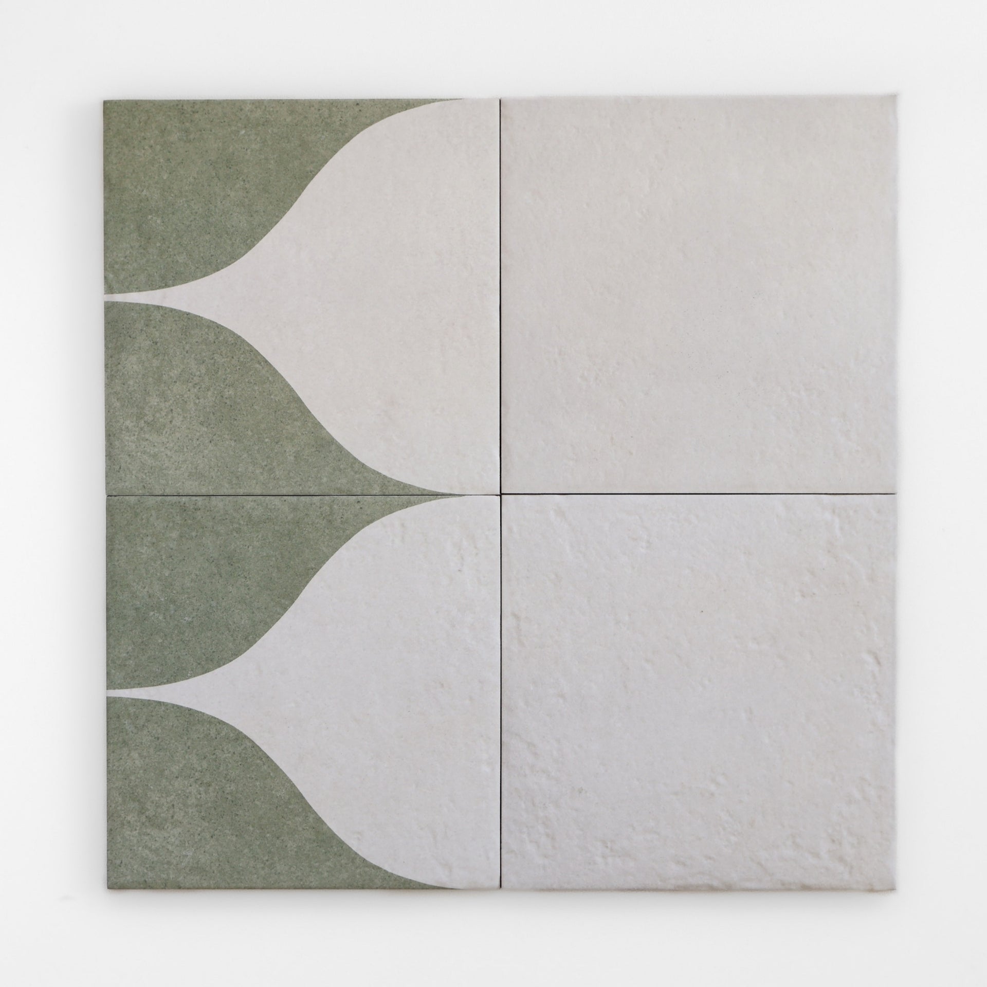 Liliana Green Decor Tile