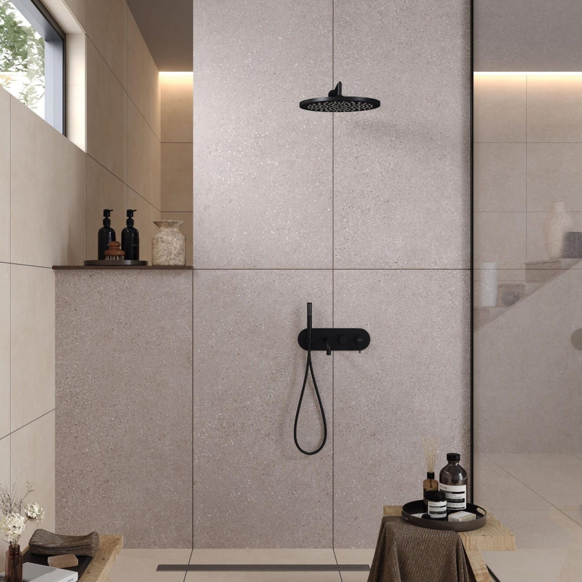 Lyde Grey 1200mm x 600mm Tile