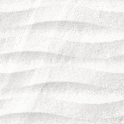New York White Wave Decor Tile