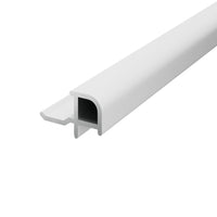 Shower Panel White Aluminium Outer Corner Trim