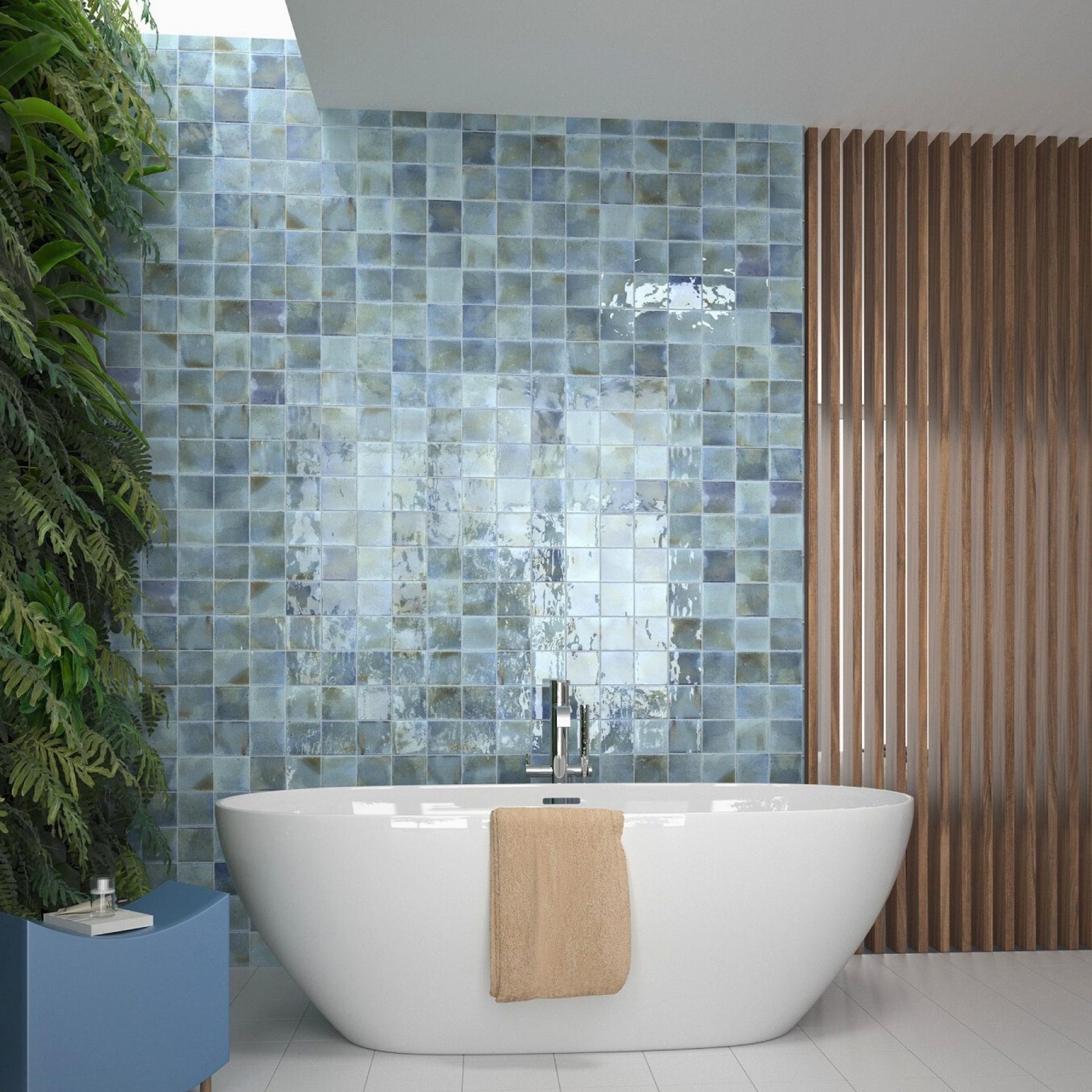 Santiago Sky Blue Tile