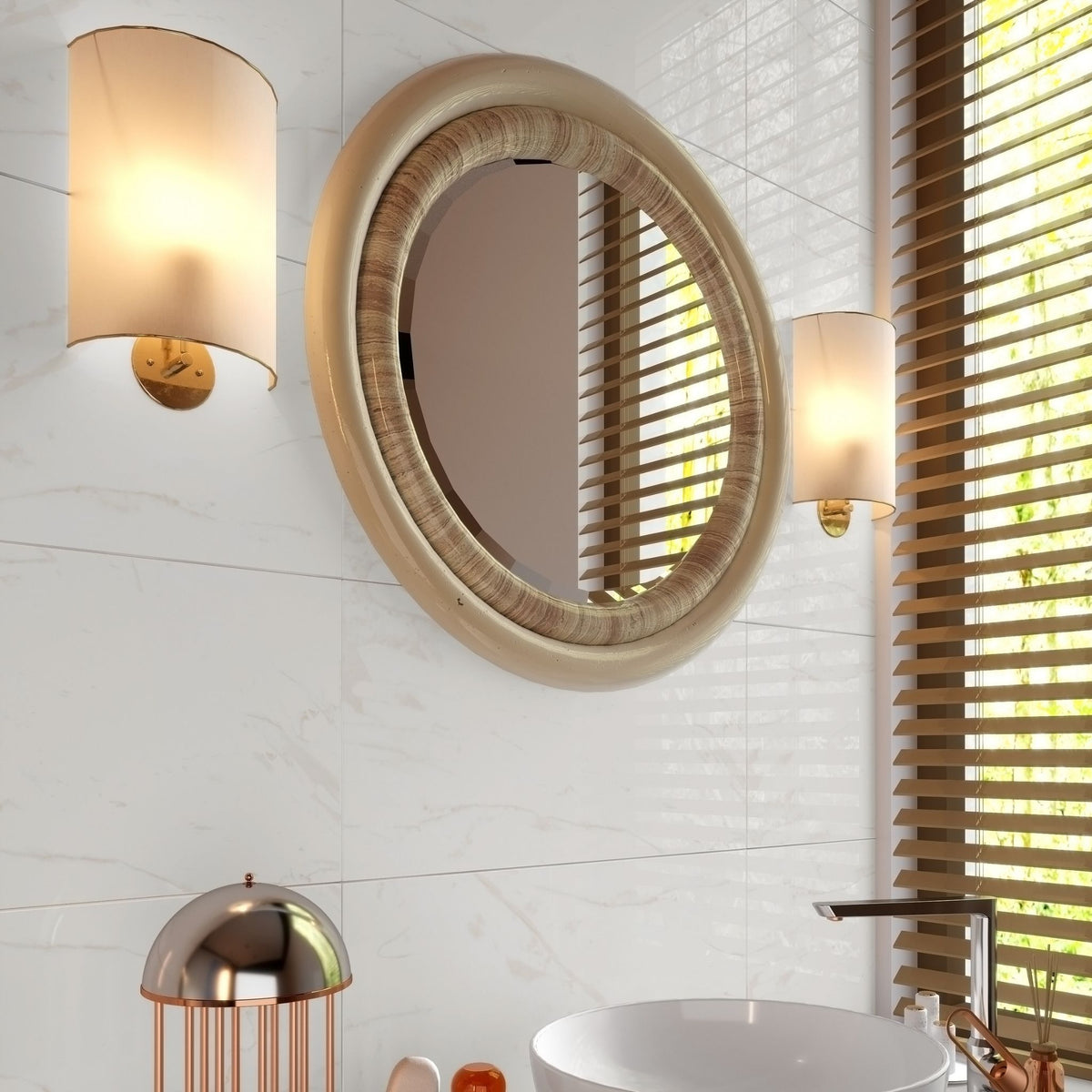 Saxony White Marble Gloss Tile