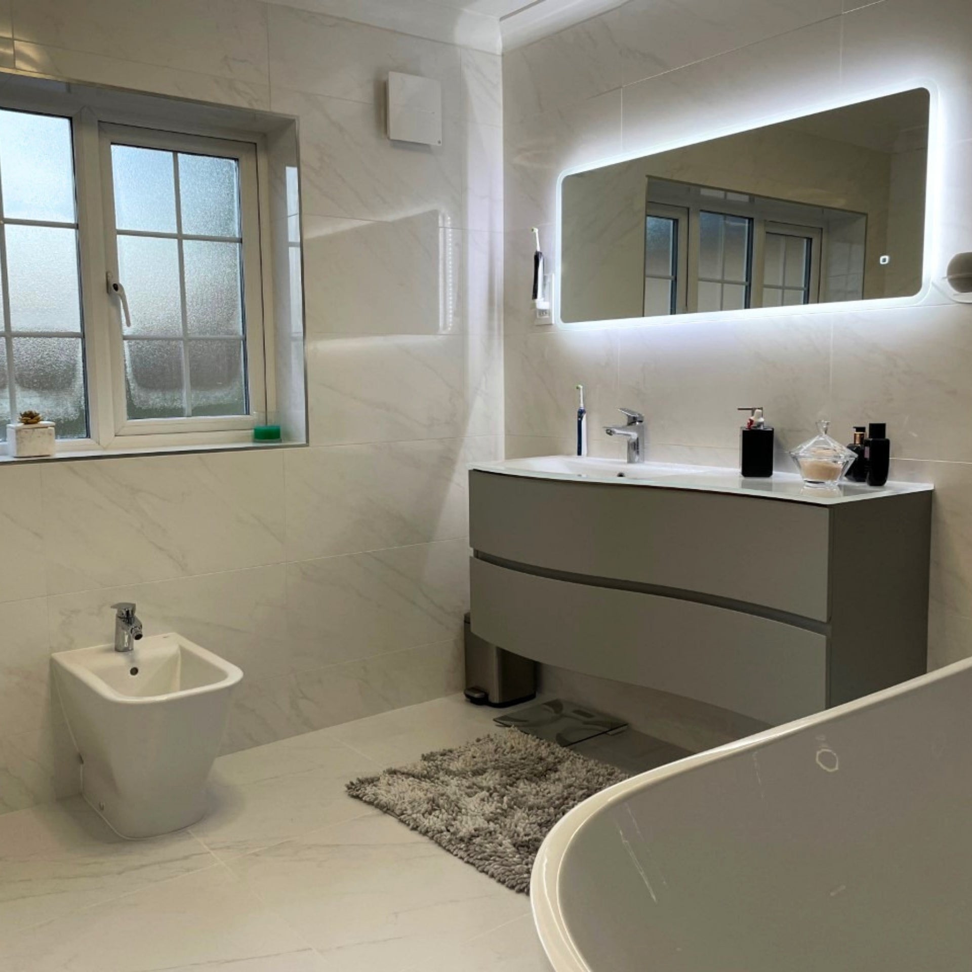 Shine White Matt Floor Tile