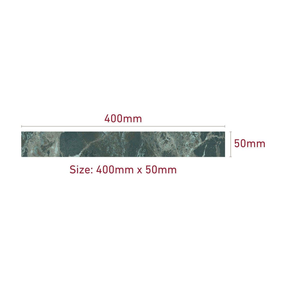 Sillara Verde Green 400 x 50mm Tile