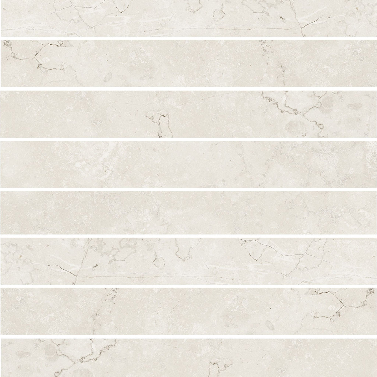 Sillara Bianco White 400 x 50mm Tile