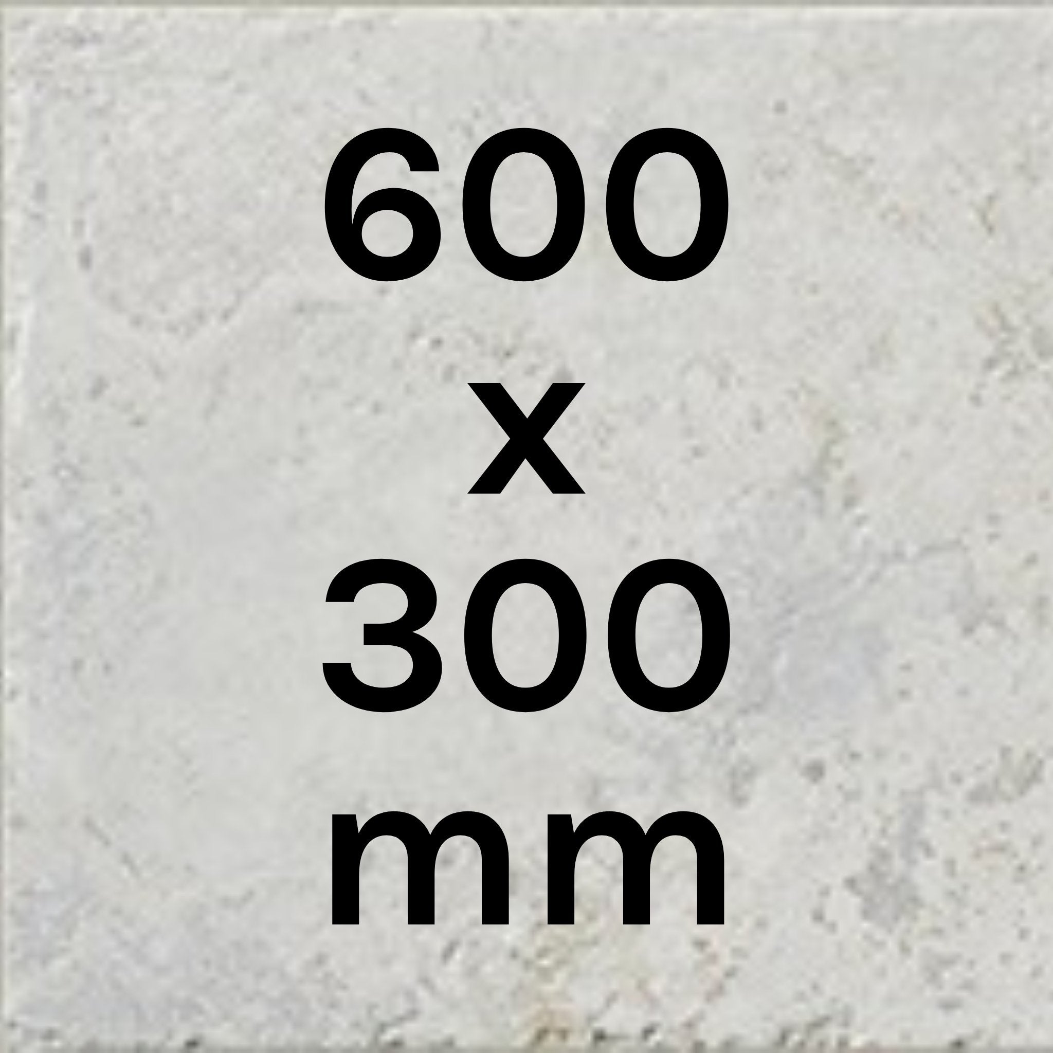 Winstone White 600x300mm