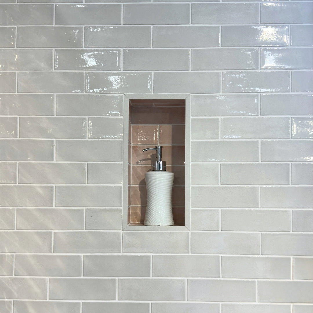 Yamada White Gloss Tile
