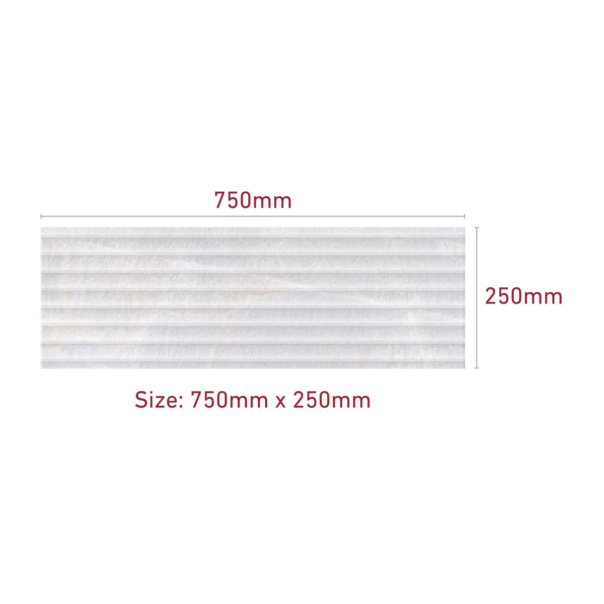 Zamora White Decor Tile